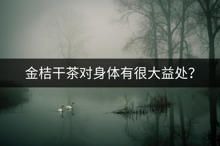 金桔干茶對(duì)身體有很大益處？