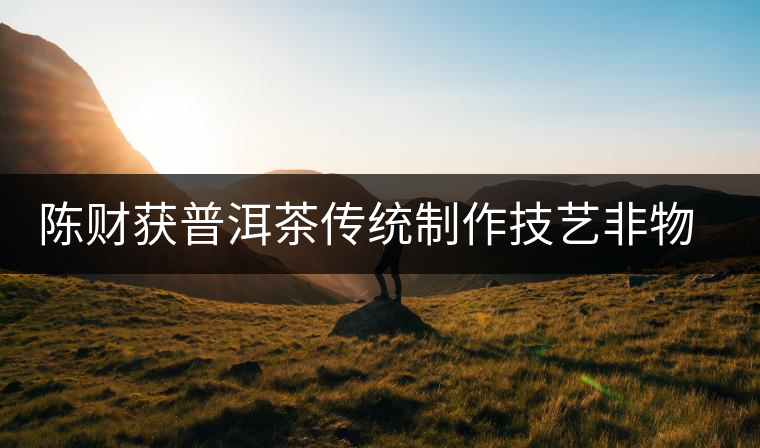 陳財獲普洱茶傳統(tǒng)制作技藝非物質(zhì)文化遺產(chǎn)傳承人榮譽(yù)稱號 陳財獲普洱茶傳統(tǒng)制作技藝非物質(zhì)文化遺產(chǎn)傳承人榮譽(yù)稱號