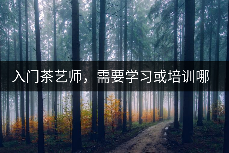 入門茶藝師，需要學(xué)習(xí)或培訓(xùn)哪些知識(shí)