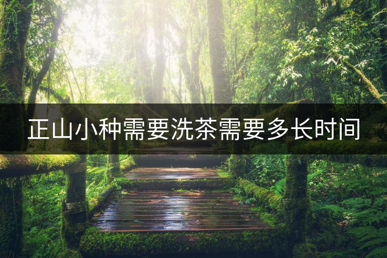 正山小種需要洗茶需要多長時(shí)間 正山小種需要洗茶需要多長時(shí)間