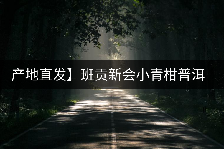產(chǎn)地直發(fā)】班貢新會(huì)小青柑普洱茶柑普茶陳皮熟茶茶葉桔橘宮廷特級 產(chǎn)地直發(fā)】班貢新會(huì)小青柑普洱茶柑普茶陳皮熟茶茶葉桔橘宮廷特級