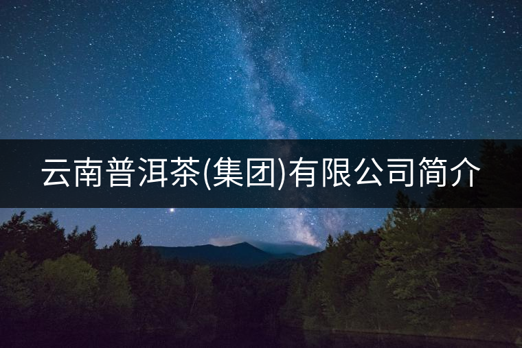 云南普洱茶(集團(tuán))有限公司簡(jiǎn)介 云南普洱茶(集團(tuán))有限公司簡(jiǎn)介