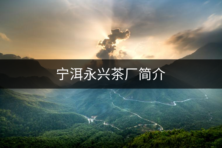寧洱永興茶廠簡介