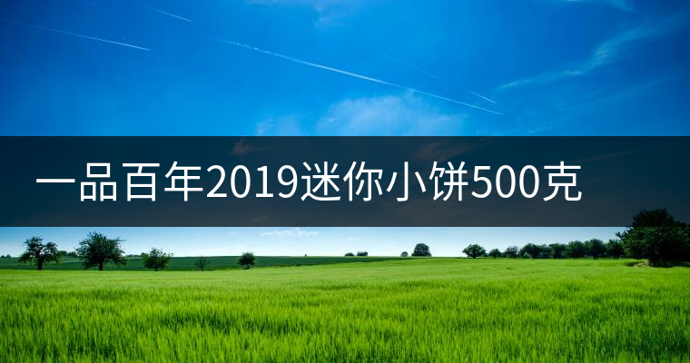 一品百年2019迷你小餅500克古樹生茶品質(zhì)好不好？