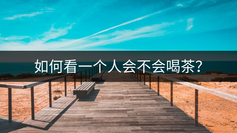 如何看一個(gè)人會(huì)不會(huì)喝茶？