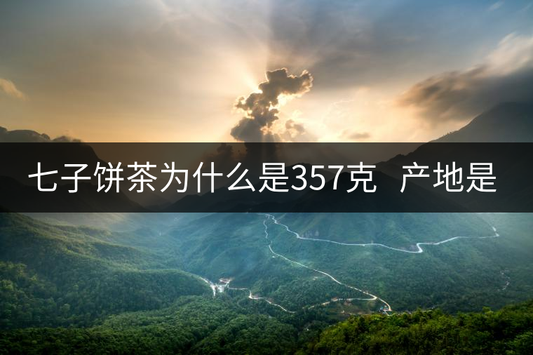 七子餅茶為什么是357克   產(chǎn)地是哪里？