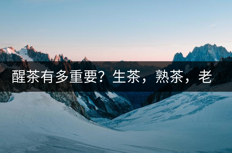 醒茶有多重要？生茶，熟茶，老茶，不同年份的普洱茶怎么醒茶？