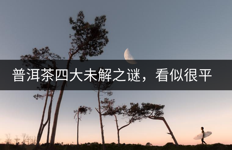 普洱茶四大未解之謎，看似很平常，實(shí)際很費(fèi)解！